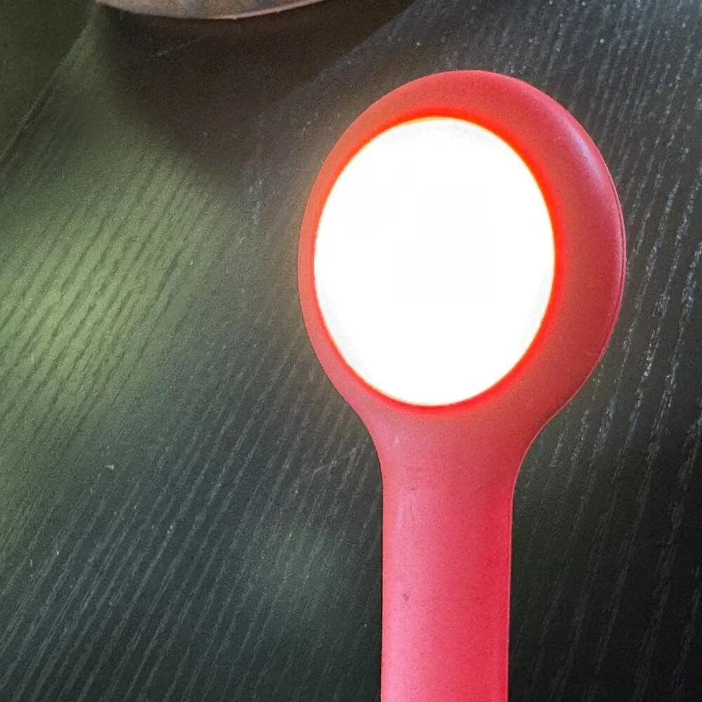 IKEA HÖSTULOTA LED USB-C Lamp, Red, 506.128.42